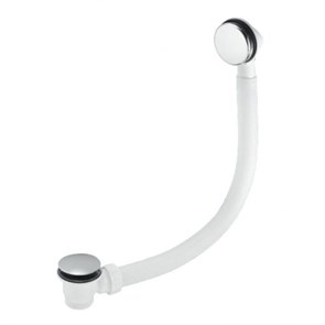 Слив-перелив для ванн/поддонов (L500ммхD34мм, D70мм нержавейка сливная решётка/латунь пробка тип-