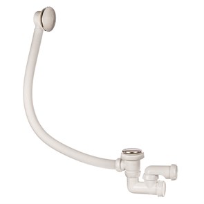 Слив-перелив клик-клак с регулируемым сифоном вентиль и клапан ABS хром, L700 мм 870756