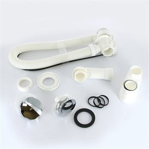 Слив-перелив полуавтомат для ванны 40/50 x 800 мм, хром 868134