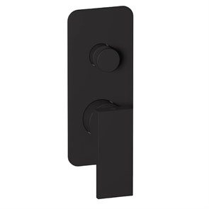 Смеситель Remer Absolute для ванны (нужен RR BOX), СМ, матовый черный 859539