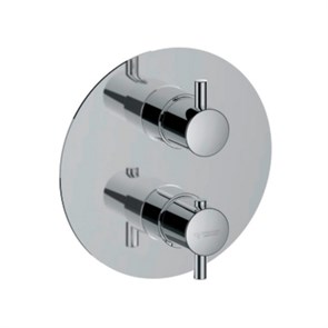 Смеситель термостатический для ванны Tiemme F16, СМ, три потребителя, хром 886787