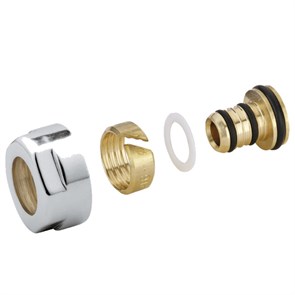 Соединитель обжим-B 16 х 2,0 - 3/4