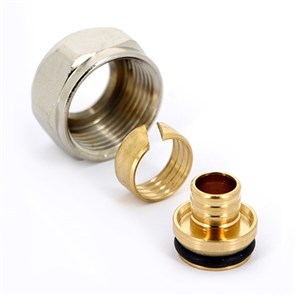 Соединитель обжим-В 16(2.0) х 3/4