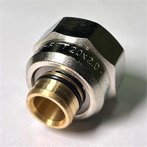 Соединитель обжим-В 20(2.0) х 3/4