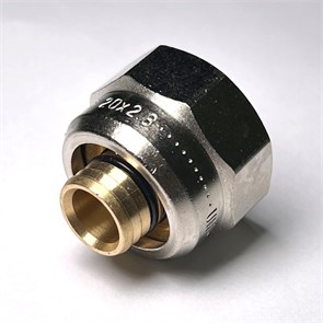 Соединитель обжим-В 20(2.8) х 3/4