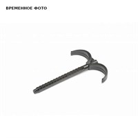 Крюк 8x100 двойной с дюбелем для 2-х труб d32 мм 870049