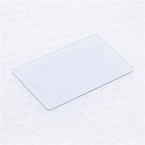 Табличка 86 x 54 мм ПВХ прозрачная BIS IKS-2000 869470