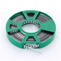 Лента 12 x 0,8 мм монтажная (10 м) оцинк. сталь BIS 875863