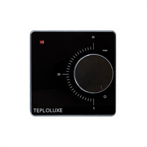 Термостат Теплолюкс LC 001 black механический чёрный 883902