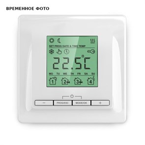 Термостат Теплолюкс Pontus Wi-Fi электронный, с дисплеем чёрный 868871