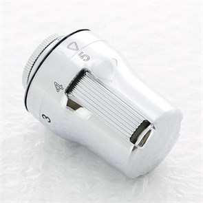 Термостатическая головка DX M30х1,5, чёрная 862114