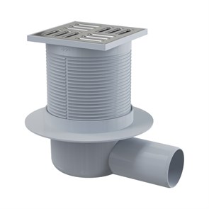 Трап 105x105/50 выпуск боковой, гидрозатвор комбинированный 858527