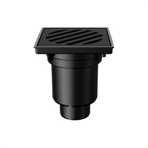 Трап Fachmann Т 606 PNsP 241x241 верт. вып. DN 110/160 с сухим сифоном анти-фрост, реш. чугун 866162