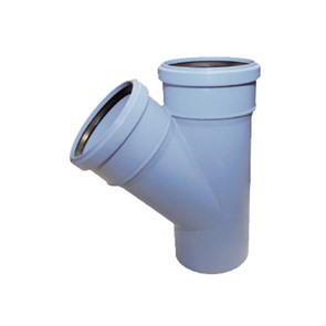 Тройник 110 х 110 х 45', СИНИКОН Rain Flow 870787