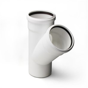 Тройник Pro Aqua Stilte Белый 50x50/45 876712