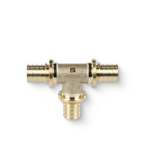 Тройник аксиальный 20, MX, латунь 882504