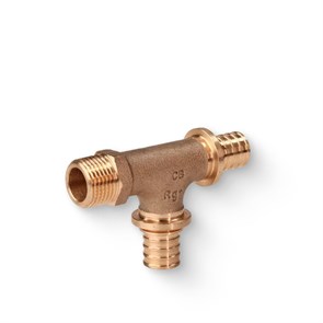 Тройник аксиальный Н 20 х 20 х 1/2