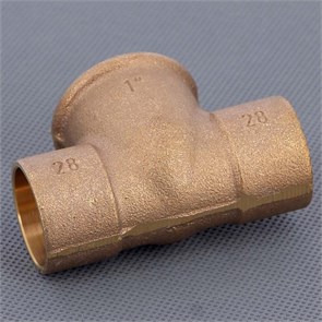 Тройник В-пайка 28х1' 871205