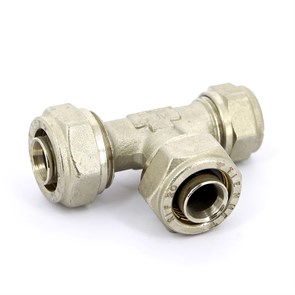 Тройник обж 20х20х16 никелир. 863760