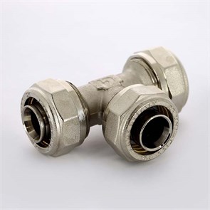 Тройник обж 26 никелированный 857922