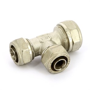 Тройник обж 26х20х20 никелир. 873350