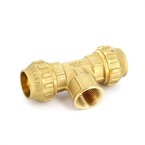 Тройник обж-В 25х3/4'х25 для труб из ПНД 874912