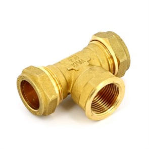 Тройник обж-В-обж 22х1/2'х22 873281