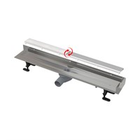 Лоток душевой APZ23-DOUBLE9 850 мм, с решеткой DOUBLE (полная или под плитку), нерж.сталь 868935