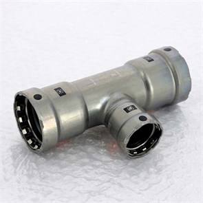 Тройник пресс 1'1/2x1'x1'1/2 нелегир. оцинк. сталь Megapress SC-Contur 863079