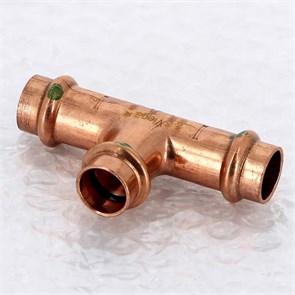 Тройник пресс 15 медь Profipress SC-Contur 885027