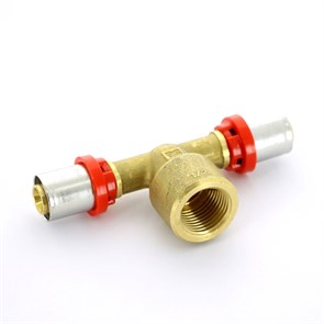 Тройник пресс-В 16х1/2'х16, серия 1659G 877805