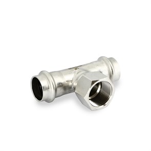 Тройник пресс-В 22 х 3/4