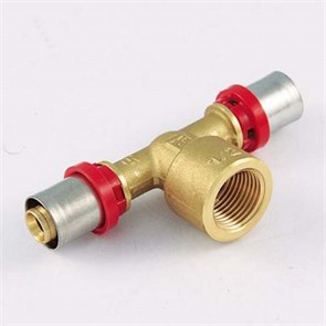 Тройник пресс-В 26х1/2'х26, серия 1659G 879341