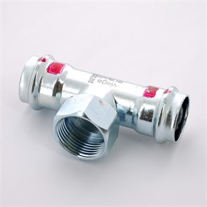 Тройник пресс-В 28х1'x28 оцинк.сталь Prestabo SC-Contur 859506