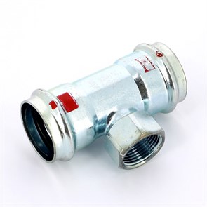 Тройник пресс-В 35х3/4'х35 оцинк.сталь Prestabo SC-Contur 872111