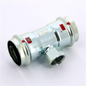 Тройник пресс-В 42х3/4'х42 оцинк.сталь Prestabo SC-Contur 880425