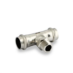 Тройник пресс-Н 22 х 1/2