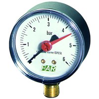Манометр 0-10 бар с алюм. циферблатом 857190