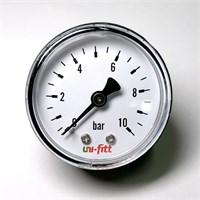 Манометр аксиальный 10 бар, диаметр 50 мм, 1/4