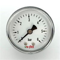 Манометр аксиальный 6 бар, диаметр 50 мм, 1/4