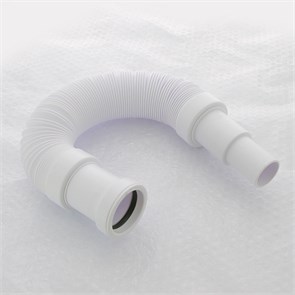 Труба гофрированная L=400-1000 мм, D=65 мм, вход 50 мм, выход 50/40 мм 867414