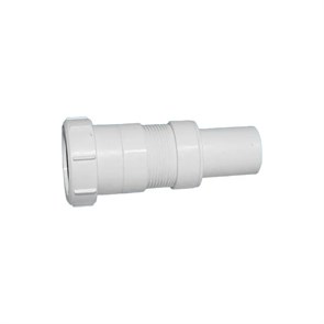 Труба гофрированная раздвижная (L151-200мм, D50мм); вход Дн=40мм, выход компрессионный Ду=50мм 862586