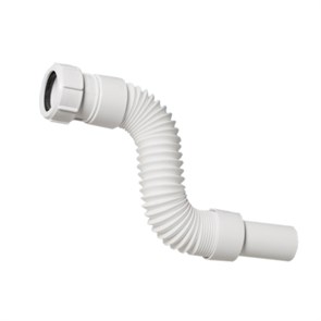 Труба гофрированная раздвижная (L207-300мм, D40мм); вход компрессионный Ду=32мм, выход Дн=32мм 860454