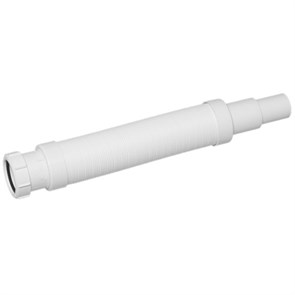 Труба гофрированная раздвижная (L440-1000мм, D65мм); вход компрессионный Ду=50мм, выход Дн=50/40мм 884222