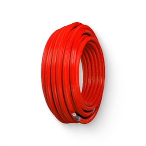 Труба предизолированная PE-Xa/EVOH 16 х 2.2 / 6 мм красная, 100 м 870138