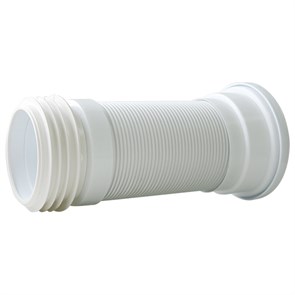 Труба фановая гофрированная армированная L290-640 мм, D110 мм, для выпуска унитаза 864875