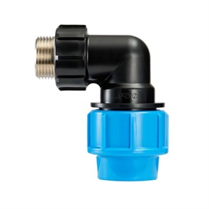 Угол Н для труб ПНД полипропилен Джилекс ПРО 32x1”П 857321