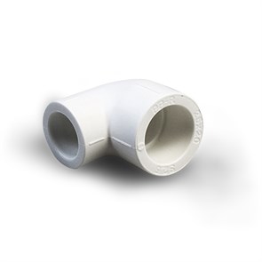 Угольник переходной 90 градусов Серый 25-20 PP-R 877108