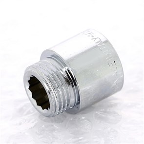 Удлинитель НВ 20ммх1/2 хромир., серия 1530C 877281