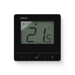 Умный терморегулятор ZigBee/868 МГц, 2хАА, черный 858525